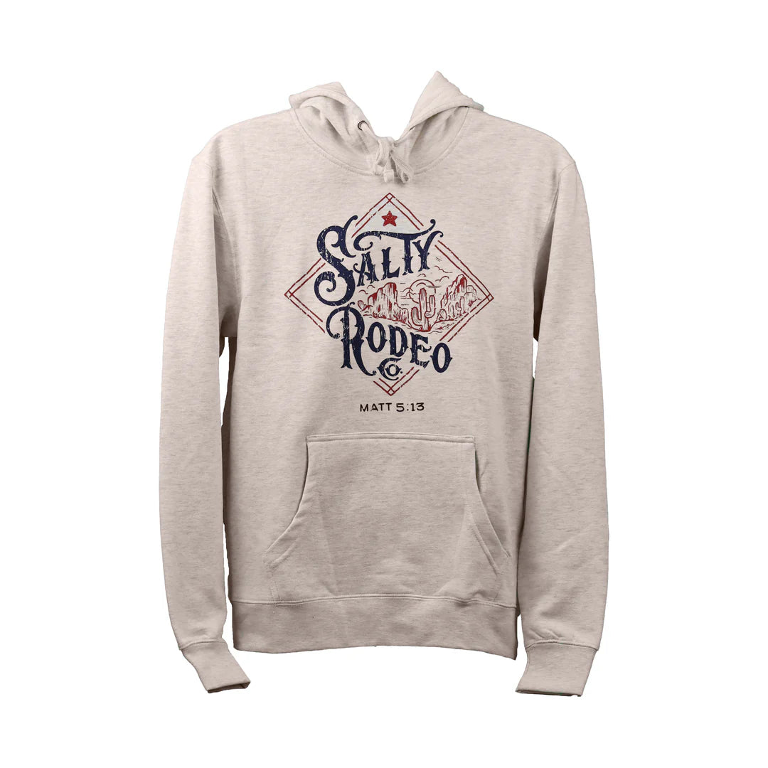 Salty Rodeo Company Unisex  Fargo Hoodie  Beige