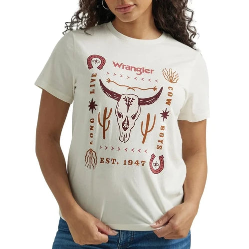 Wrangler Women's Retro Regular Short Sleeve T-Shirt -