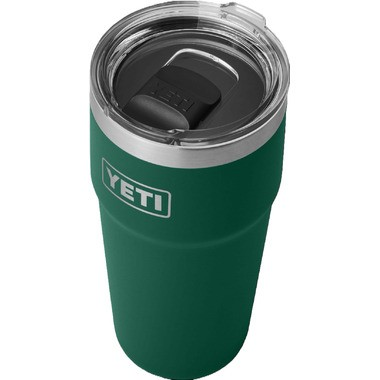 Yeti Rambler 591 ml Tumbler Stackable w/Magslider - Black Forest Green