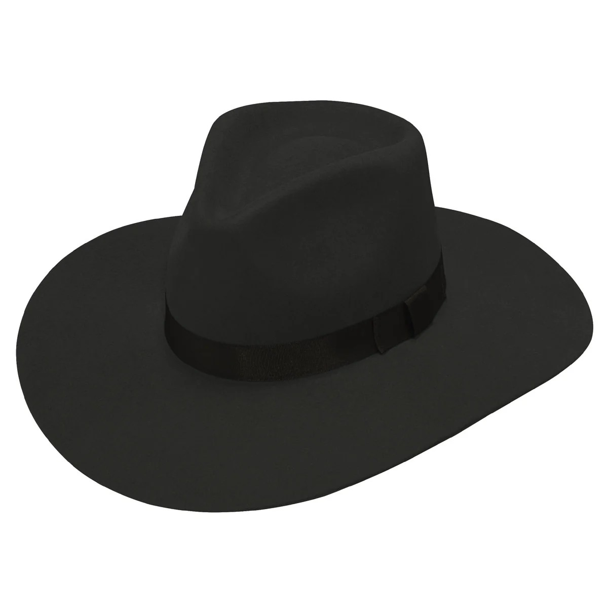 Twister Women's Punch Front Fashion Hat - Black