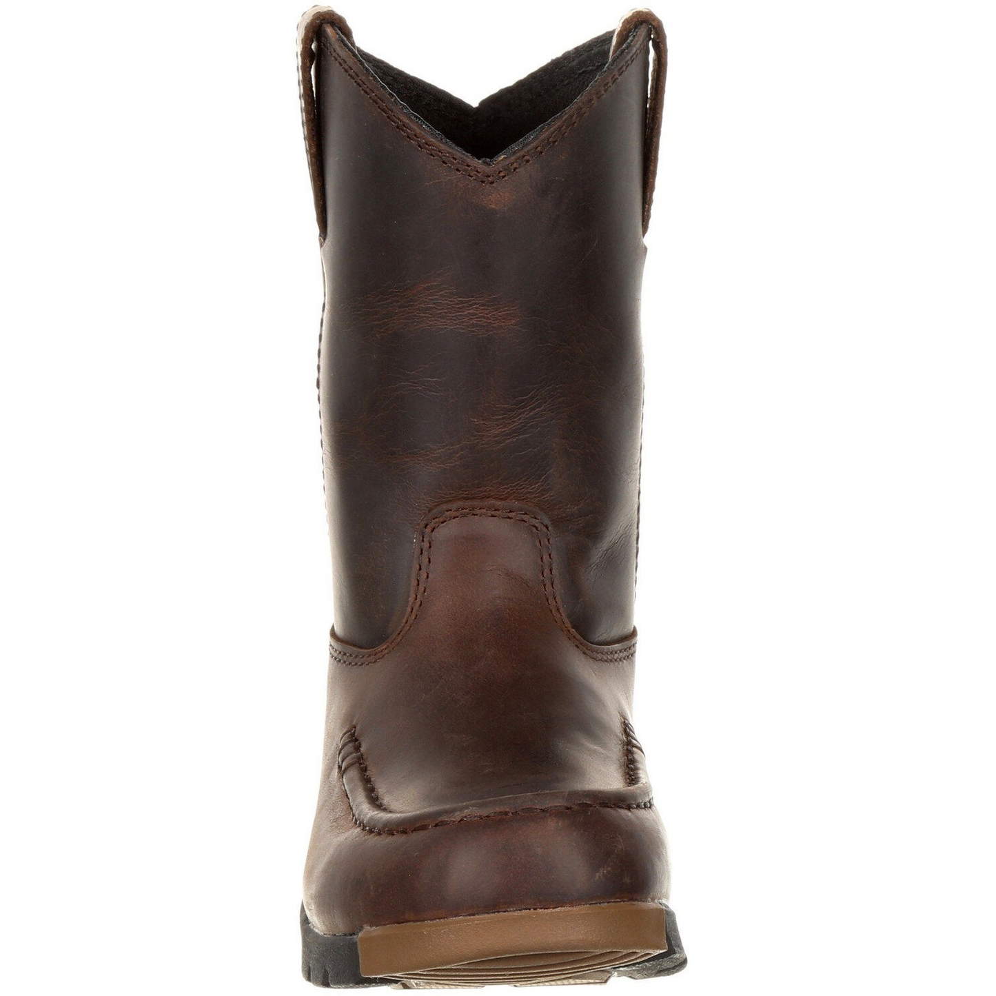 Georgia Kid's Brown 8" Work Brown Boots