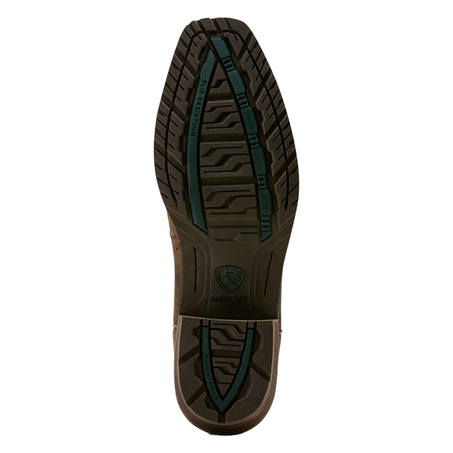 Ariat Men's Hybrid Roughstock Antler Cowboy Boot- Taupe