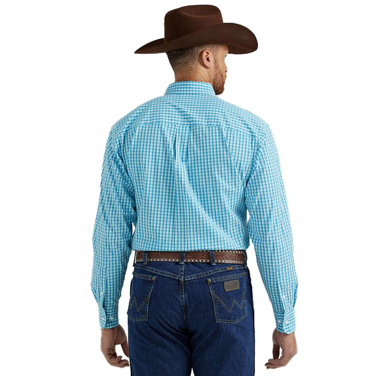 Wrangler Men's George Strait Collection One Pocket LS Shirt