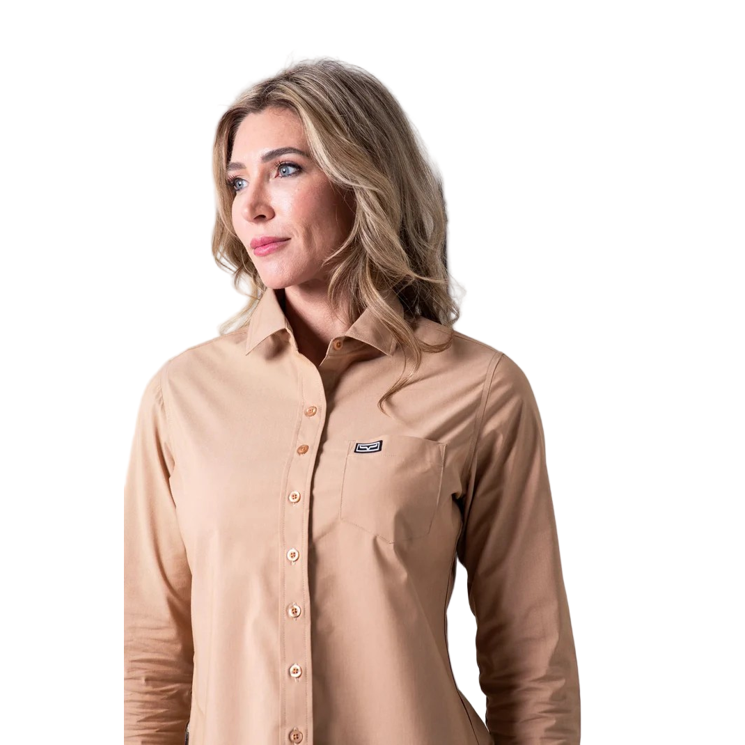 Kimes Women's Linville Top - Desert Brown
