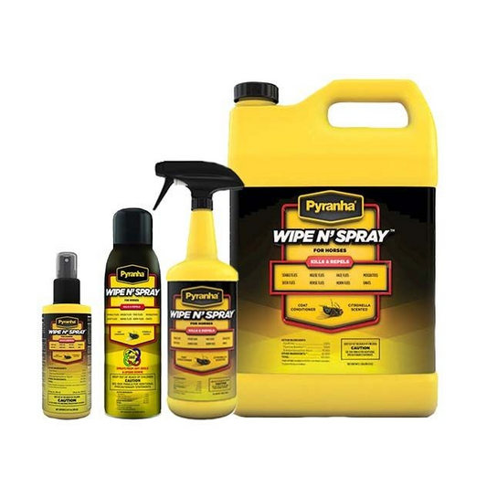 Pyranaha 32oz Wipe N Spray- Yellow