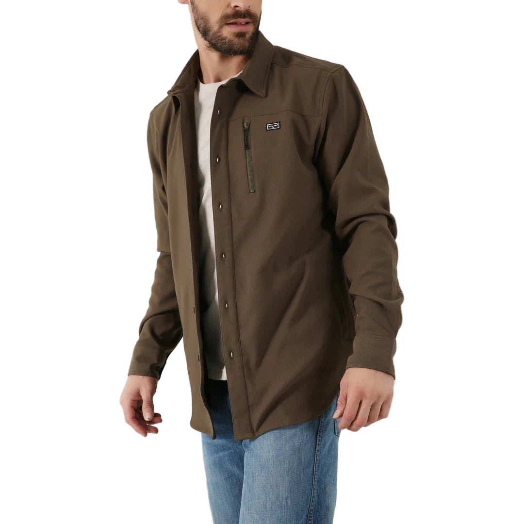 ***Kimes Men's Hart Shirt Jacket