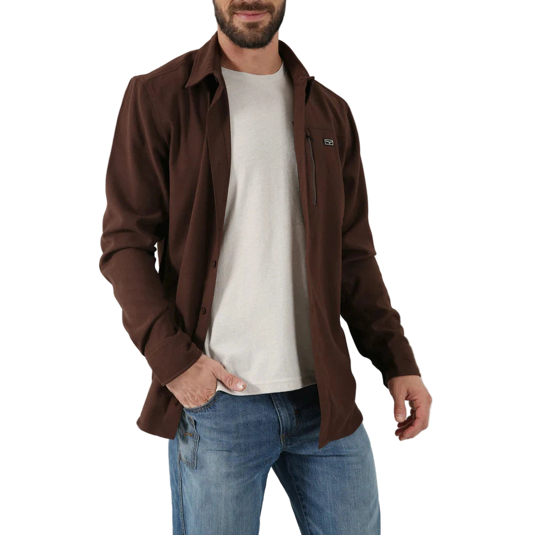 ***Kimes Men's Hart Shirt Jacket