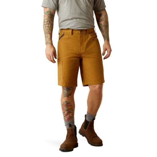 Ariat Men's Rebar Durastretch Made Tough Short - Bistro