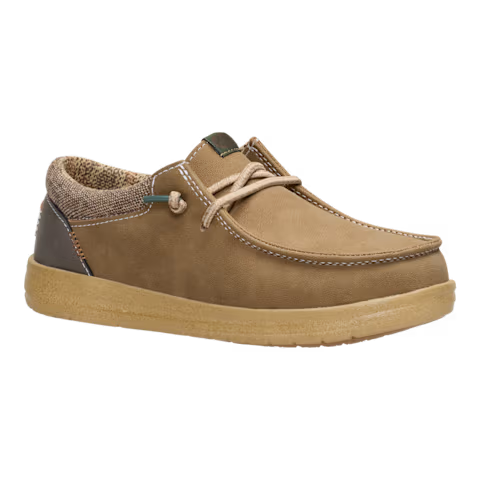Hey Dude Youth Paul Y Classic Shoes - Nut