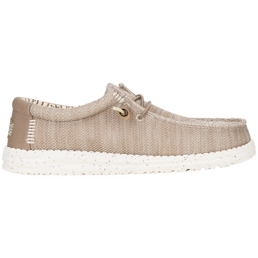 Hey Dude Men's Wally Stretch Sox Shoes - Tan