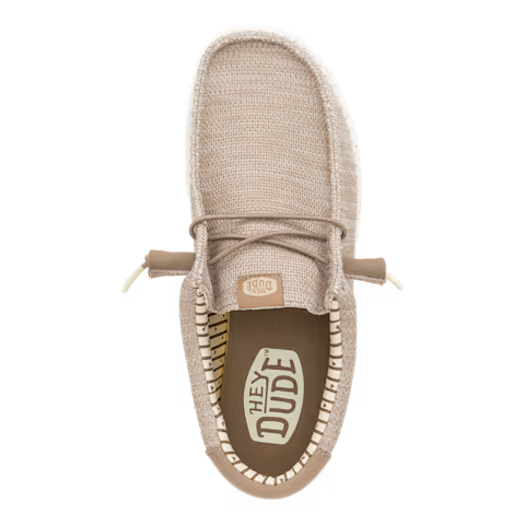 Hey Dude Men's Wally Stretch Sox Shoes - Tan