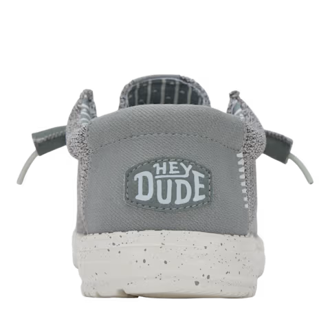 Hey Dude Men's Wally Stretch Sox Shoes - Grey