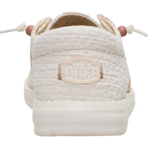 Hey Dude Women's Wendy Funk Waffle Teton Shoes - Parchment/Multi