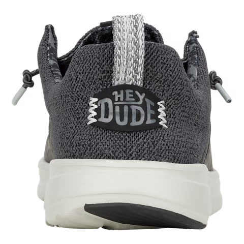 Hey Dude Men's Wally Hey2O Mesh Shoes - Black/Monument Grey