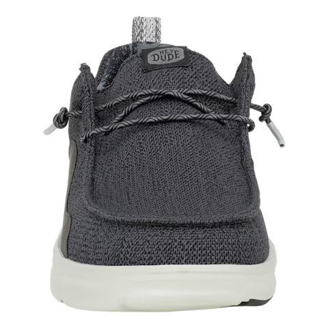 Hey Dude Men's Wally Hey2O Mesh Shoes - Black/Monument Grey