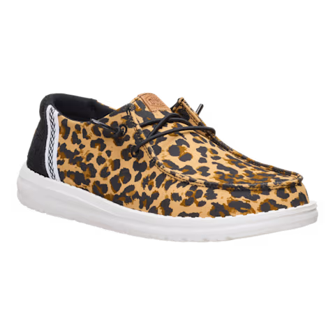 Hey Dude Women's Wendy Wildcat Shoe- Leopard