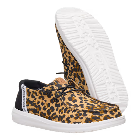 Hey Dude Women's Wendy Wildcat Shoe- Leopard