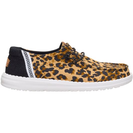 Hey Dude Women's Wendy Wildcat Shoe- Leopard