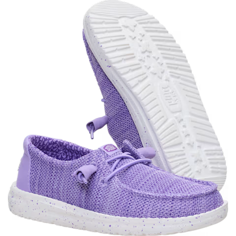 Hey Dude Youth Stretch Sox- Purple