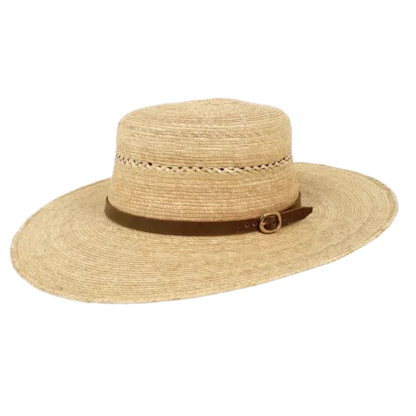 Sunbody Hats Oak Espanola W/Leather Band