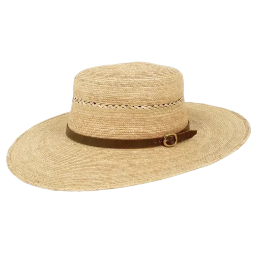 Sunbody Hats Oak Espanola W/Leather Band
