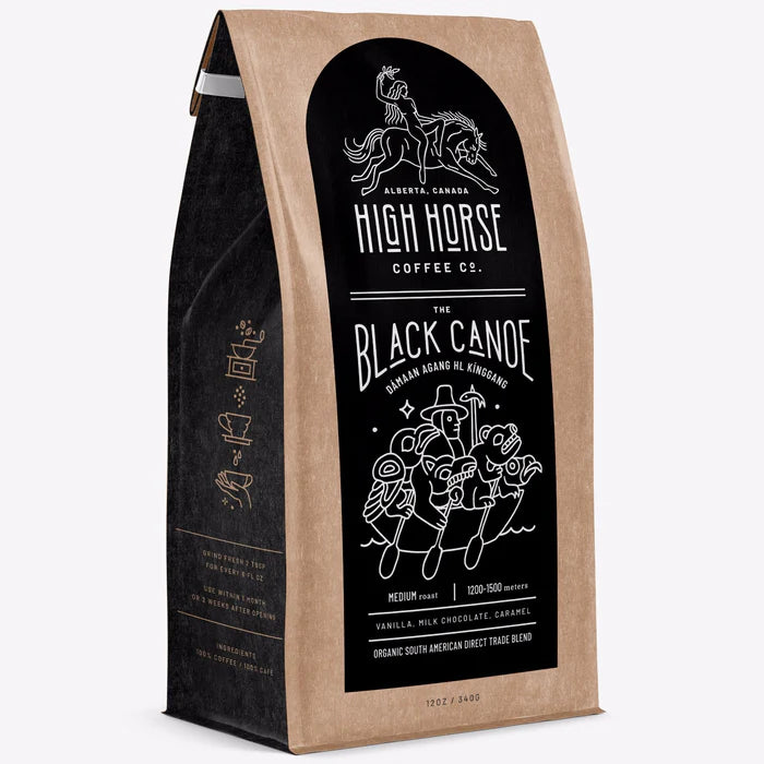 High Horse Coffee Company-The Black Canoe 340G - Irvine Tack & Western Wear
