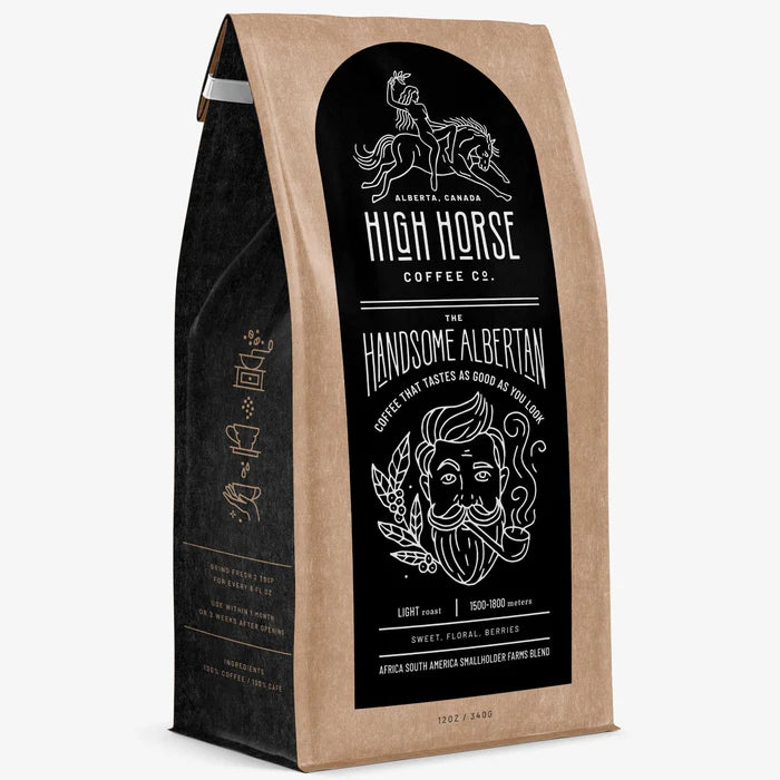 High Horse Coffee Company-The Handsome Alberta - 340G - Irvine Tack & Western Wear