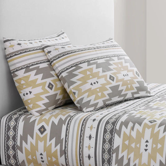HiEnd Accents Desert Sage 4 PC Southwestern Sheet Set - Queen
