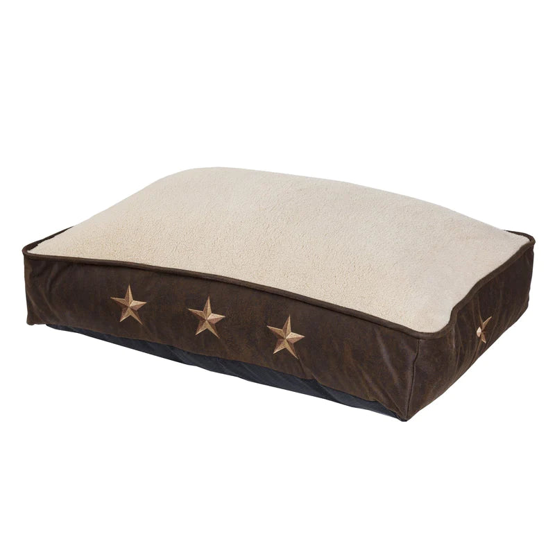 HiEnd Embroidered Star Dog Bed