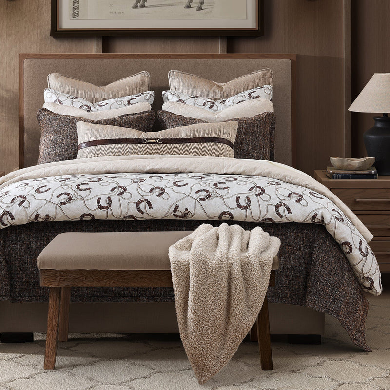 HiEnd Accents Pierre Equestrian Cotton Sateen Comforter Set