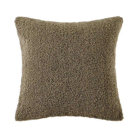 HiEnd Accents Teddy Pillow- Dark Oak