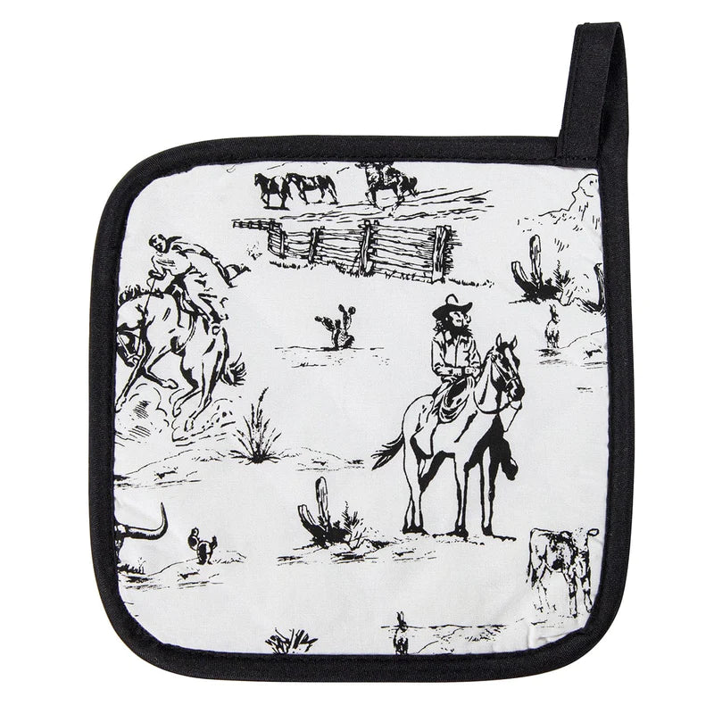 HiEnd Accents Ranch Life Pot Holder