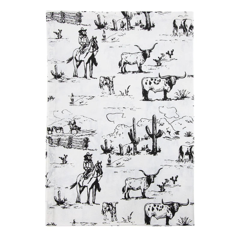 HiEnd Accents Ranch Life Tea Towel