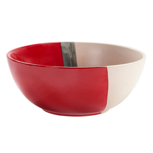 HiEnd Pasadizo Ceramic Serving Bowl  - Pomegranate