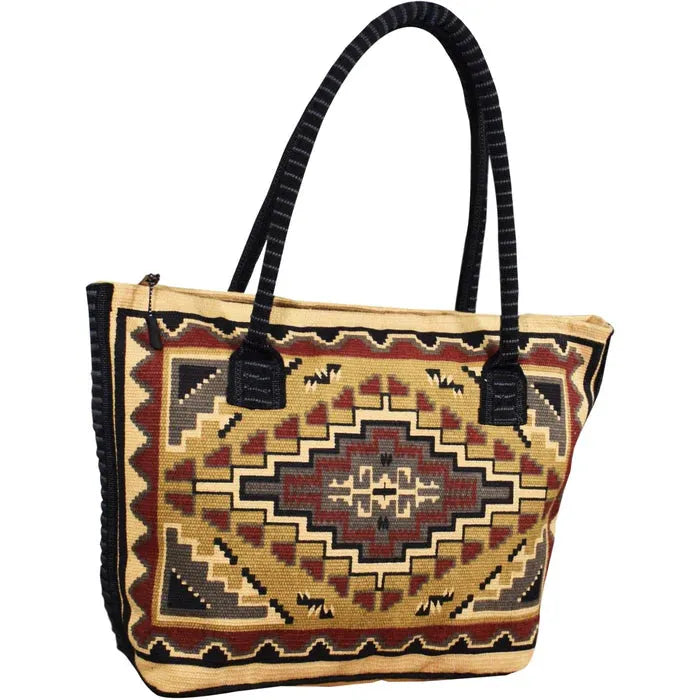El Paso Cotton Stencil Tapestry Purse-106 - Irvine Tack & Western Wear