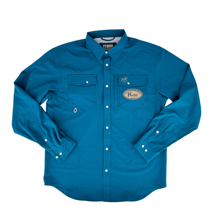 Horn Knot Men's Long Sleeve Performance Western Shirt