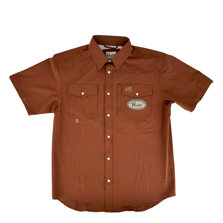 Horn Knot Men's Short Sleeve Performance Western Shirt - Irvine Tack & Western Wear