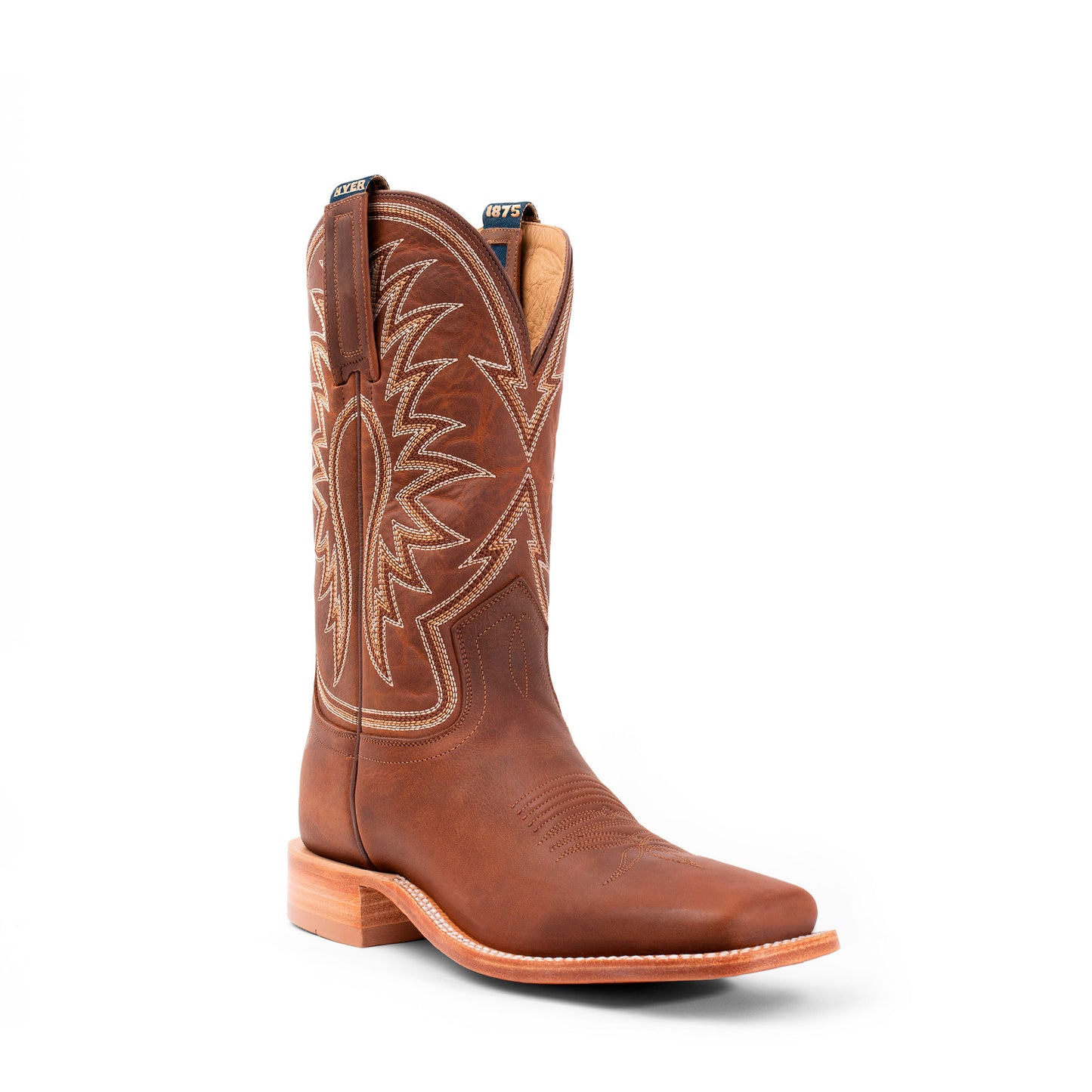 Hyer Men's LeRoy Western Boot- Brown