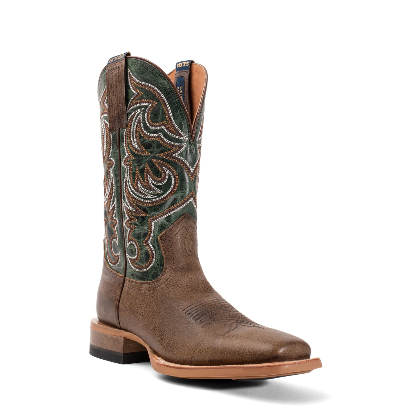Hyer Men's Bucklin Tan Western Boot-