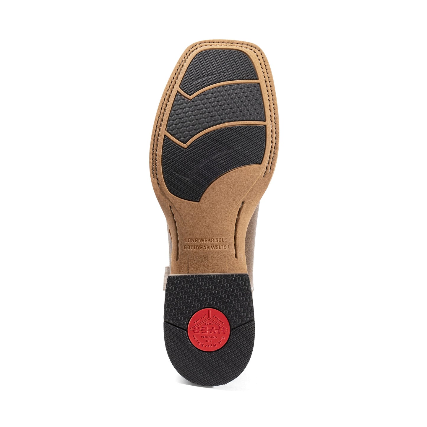 Hyer Men's Bucklin Tan Western Boot-