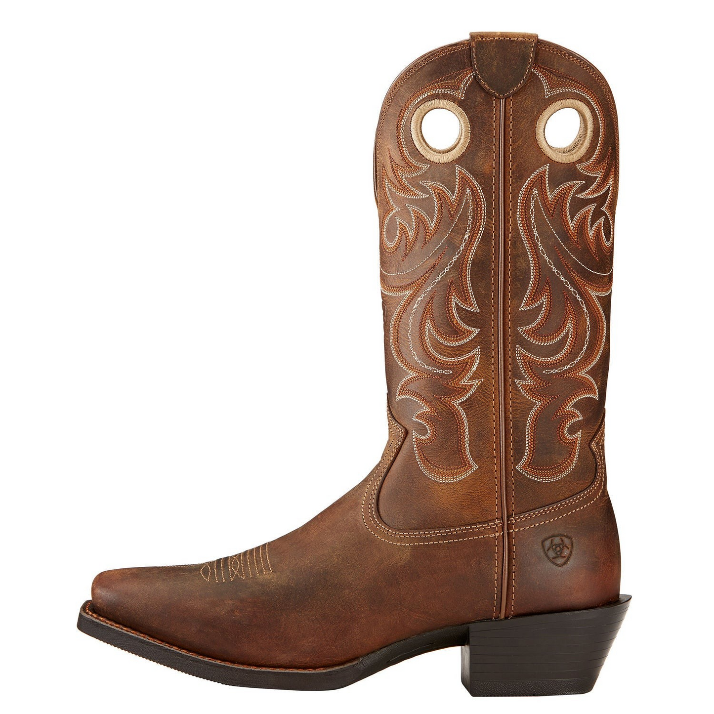 Ariat Men's Sport Wide Square Toe Western Boots - Powder Brown