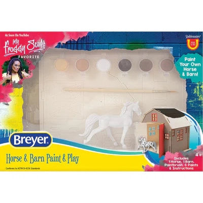 Breyer Kid's Horse & Barn Paint & Play - Irvine Tack & Western Wear