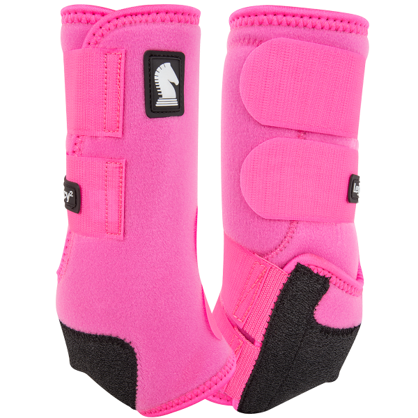 Classic Equine Legacy2 Front Support Boots HOT PINK SMALL