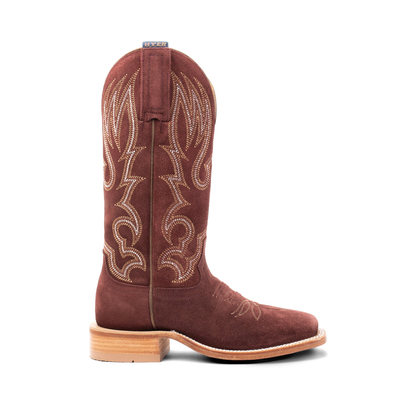 Hyer Women's Augusta Western Boot- Burgundy