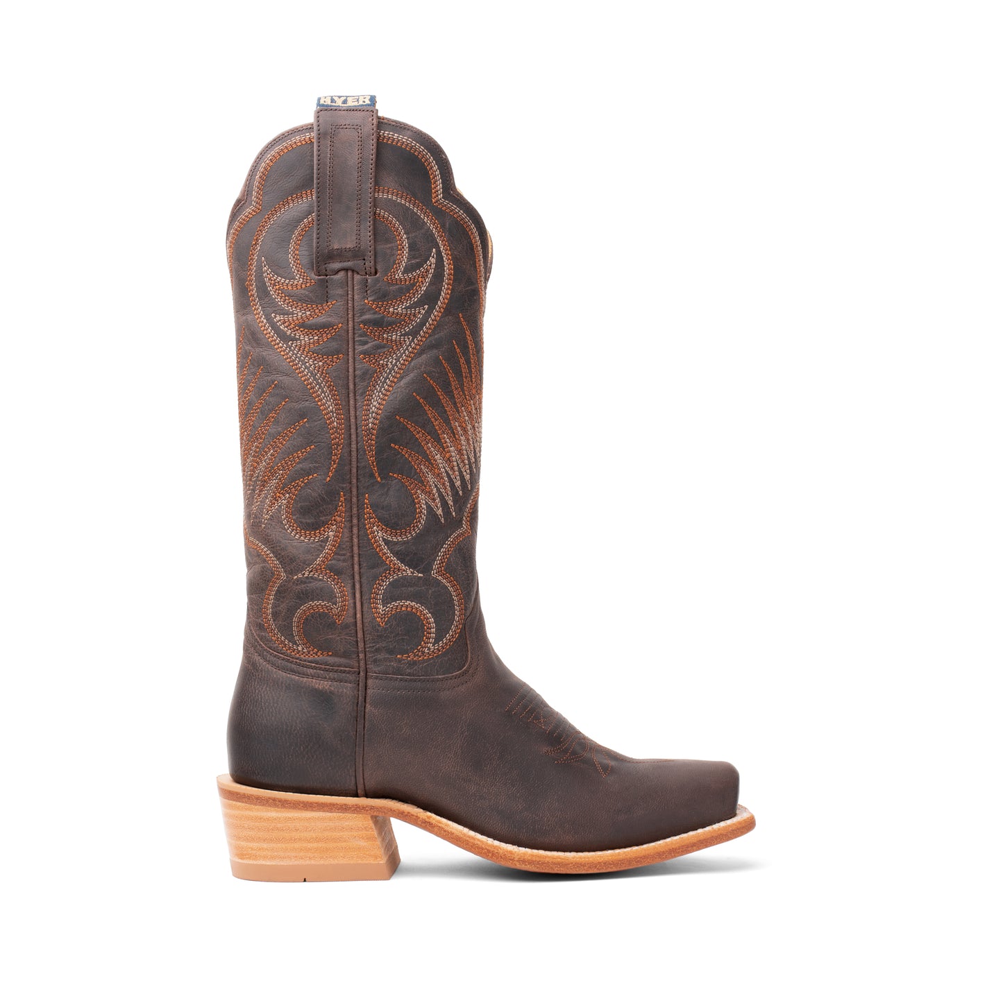Hyer Women's Leawood Western Boot- Brown