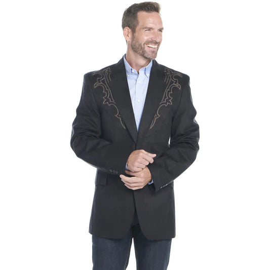Circle S Men's Galeveston Boot Stitched - Microsuede Sport Coat