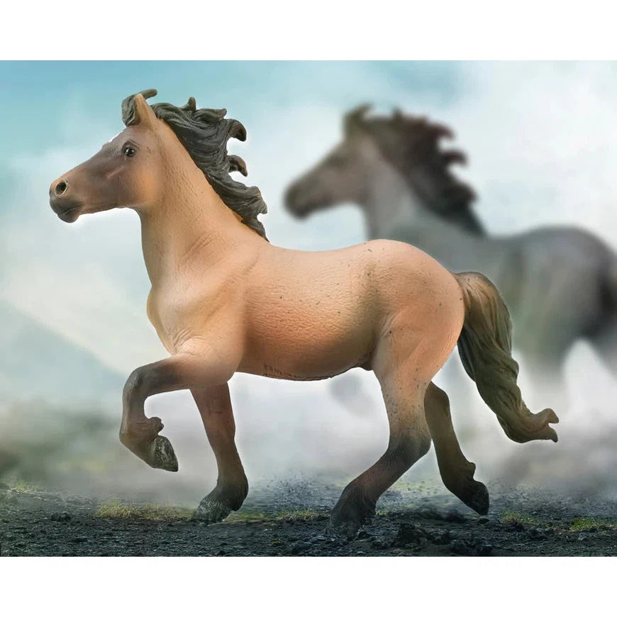 Breyer Collecta Icelandic Stallion Bay Dun - Irvine Tack &amp; Western Wear