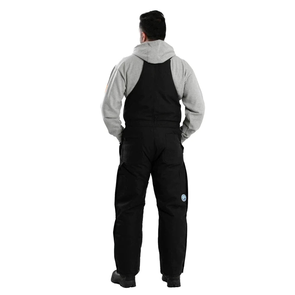 Berne Men's Icecap Insulated Bib Overalls - Black
