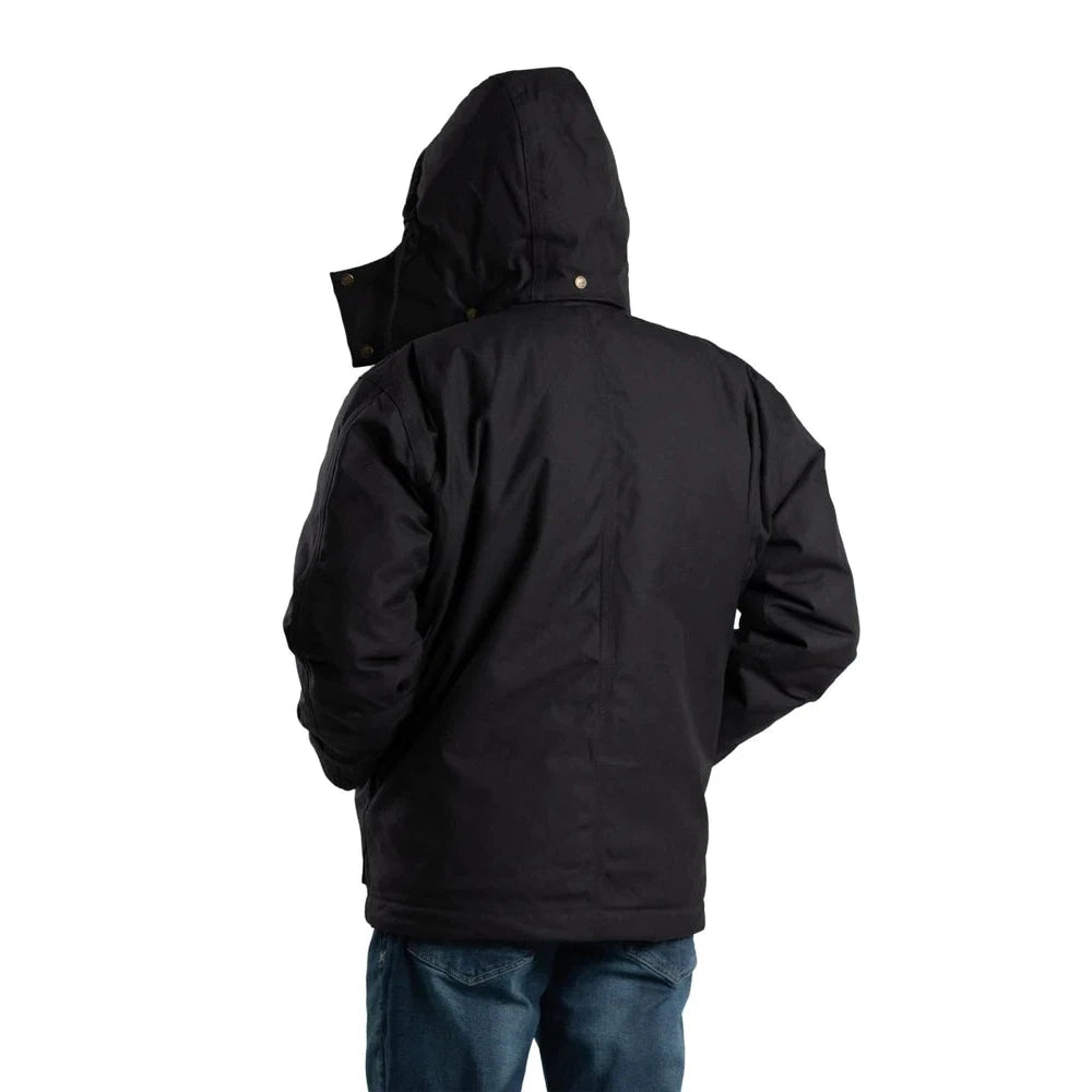 Berne Men's Icecap Insulated Work Coat - Black