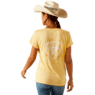 Ariat Women's Laguna Logo Short Sleeve T-Shirt - Jojoba